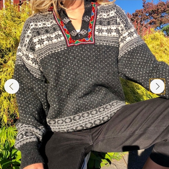 Dale of Norway Sweaters - Christiania Vintage Norway Wool Sweater NWOT